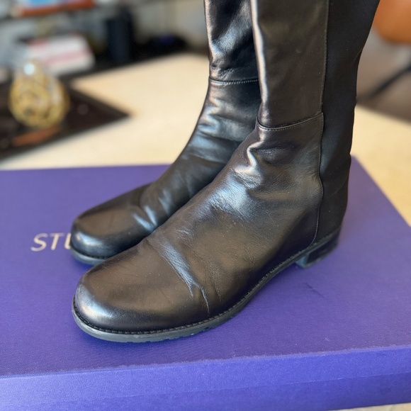 Stuart Weitzman 5050 Over the Knee Boots - Picture 3 of 10